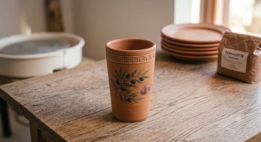 Bicchiere in terracotta: Mediterraneo